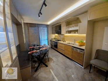 4+2 220m2 Luxury Duplex with Elevator in AVCILAR Central Location